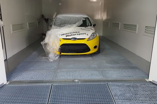 Lackierung Ford Fiesta Mierschke Motorsport